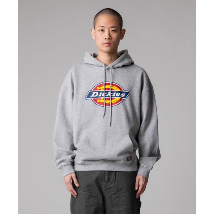 디키즈 베이직 트리 로고 후드 Gray 268091