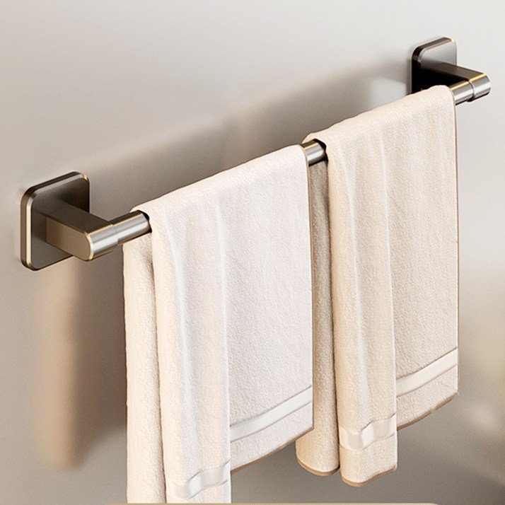 늘봄 무타공 욕실 수건걸이