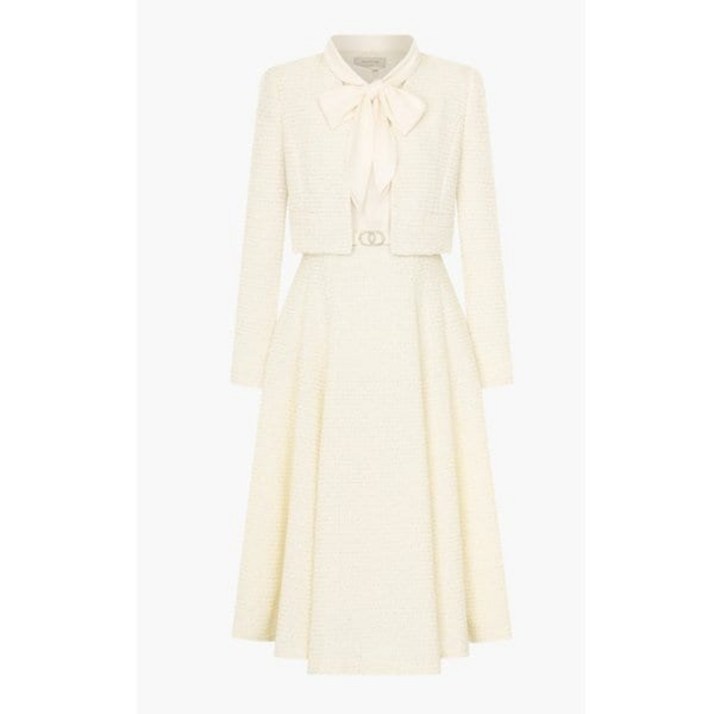 [백화점판] 케네스레이디 인기 크리브 자켓 원피스 세트 (EWPJ000) 하객룩 데이트룩