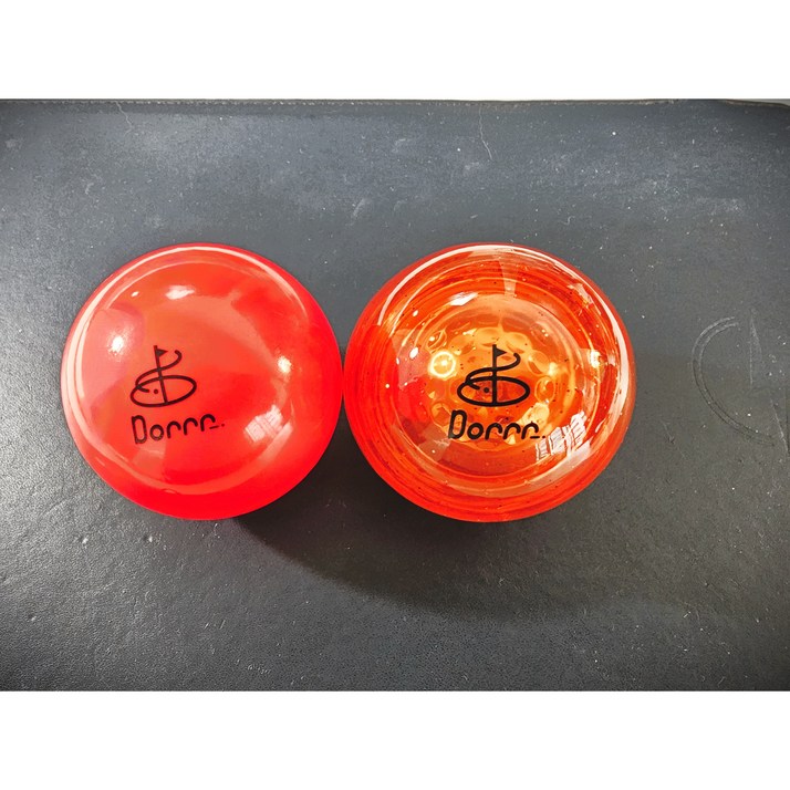 또르르르 굴러가는 파크골프공, Dorrr 무광 특판개시, 1개, 2개입, 빨강, 핑크