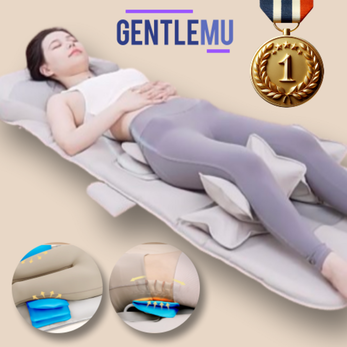 젠틀뮤 스트레칭 전신 온열 안마매트 목어깨 안마기 마사지매트