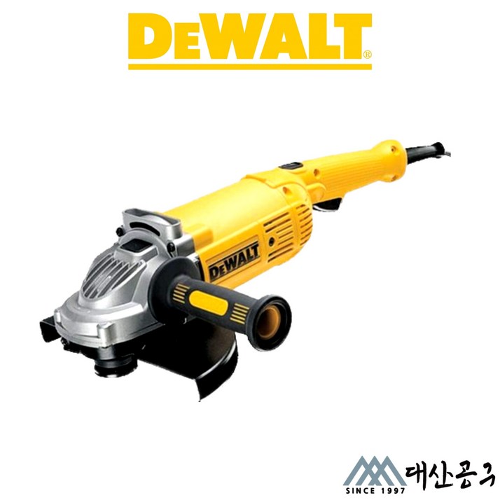 디월트 DWE493 유선 그라인더 180mm 패들스위치 전기 2200W D28491 후속 8500RPM