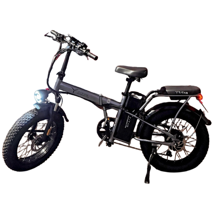 타이탄 750 접이식 전기자전거 48v 13ah 21ah 팻타이어, 은하수그레이