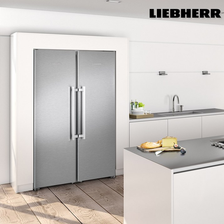 본사 직영 리페르 독일 명품가전 LIEBHERR 스텐 냉장고 냉동고 세트 SBSef7242 6185538270