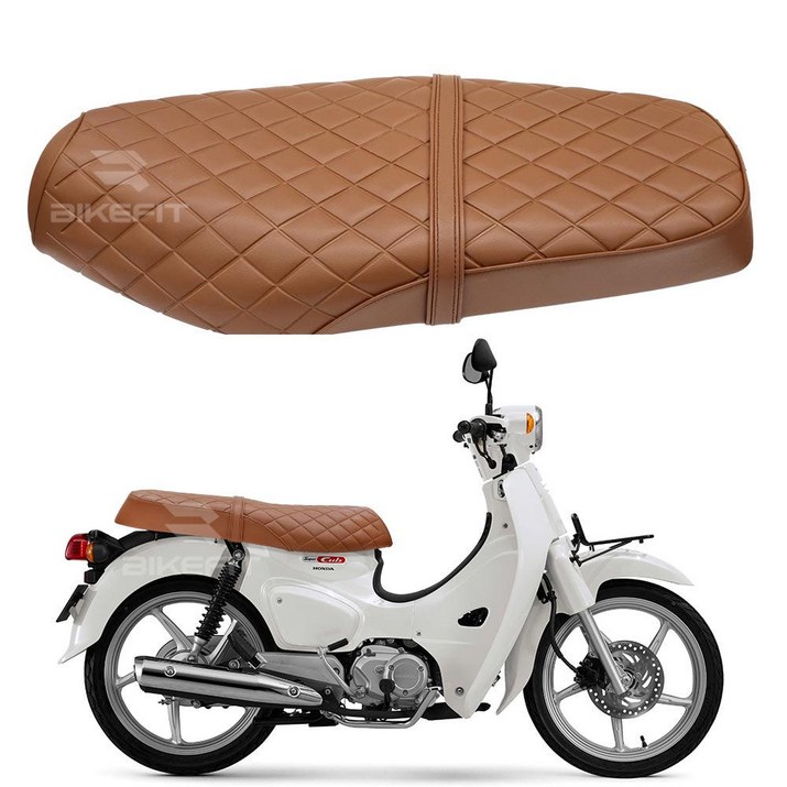 슈퍼커브 순정 튜닝시트 2인시트 롱시트 최고급형 커스텀 수제 태국 2125년, 1개