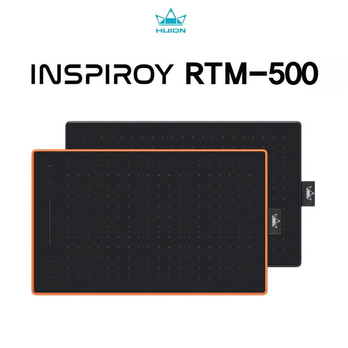 휴이온 RTM500 블랙오렌지 펜타블렛, 블랙