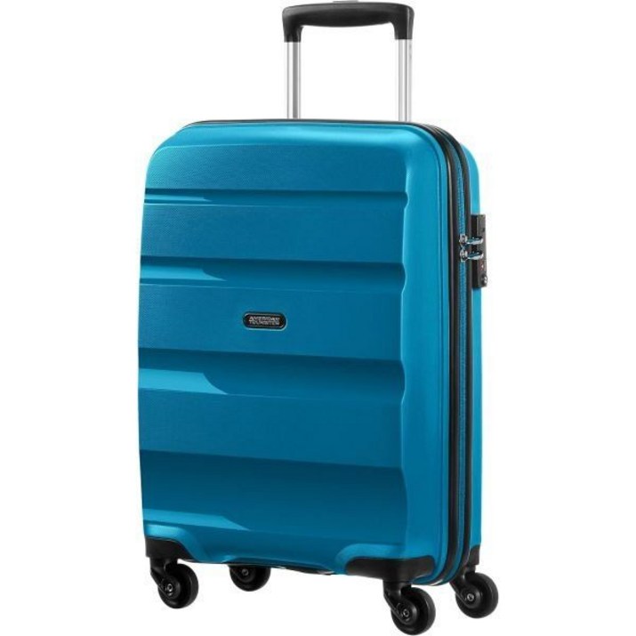 American Tourister 남성 및 여성 여행가방 씨포트 블루 S55 cm31.5 L American Tourister 남성 및 여성 여행가방 씨포트 블루 S55 cm31.5 L