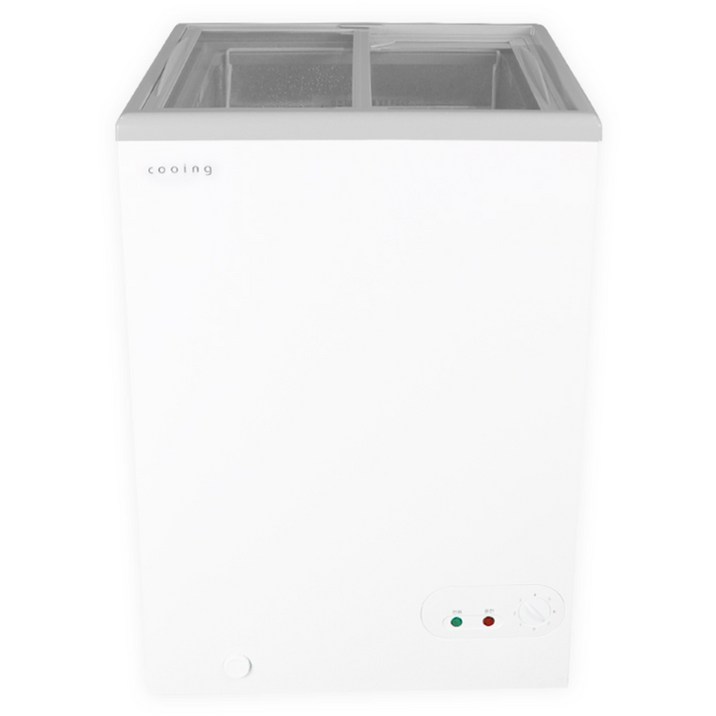 쿠잉전자 슬라이딩 98L 냉동고 방문설치