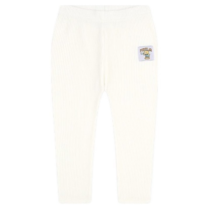 밀크마일 아동용 동글동글 버블 베어 골지 레깅스