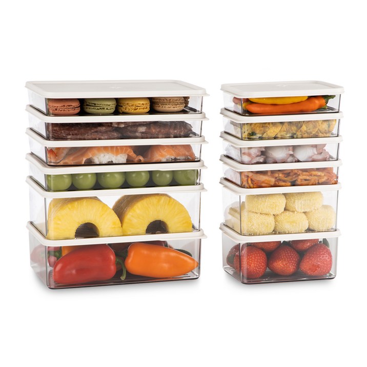 인콕 크린킵스 냉장고 정리용기 혼합 6호 세트