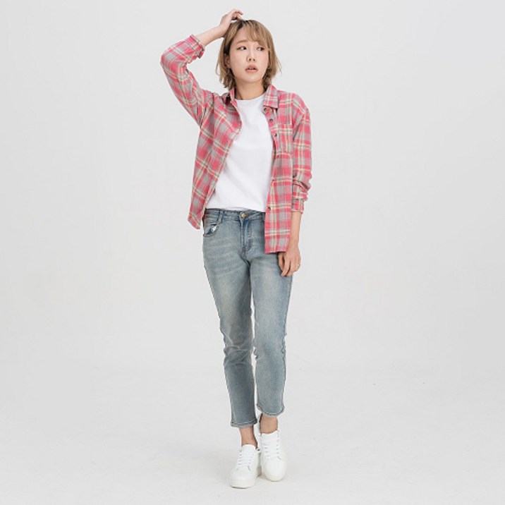 나타났다 여성용 핏짱 슬림 배기핏 청바지 나타났다 여성용 핏짱 슬림 배기핏 청바지