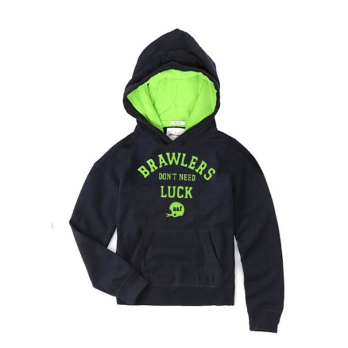 아베크롬비 아베크롬비 보이즈 후드 티셔츠 0093 023 네이비 Abercrombie