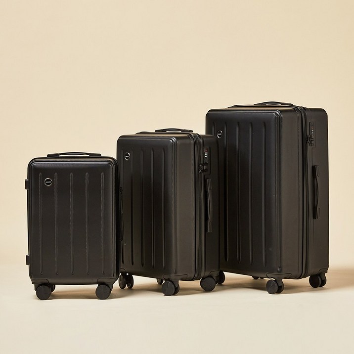 [MODERN HOUSE 중계점] PESPES. 파인 캐리어 3P 세트 (20+24+28형) 블랙  TR0225014