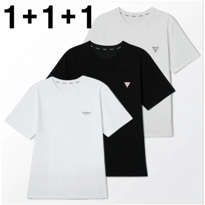 GUESS 111 반팔티 3종세트 TOX032401