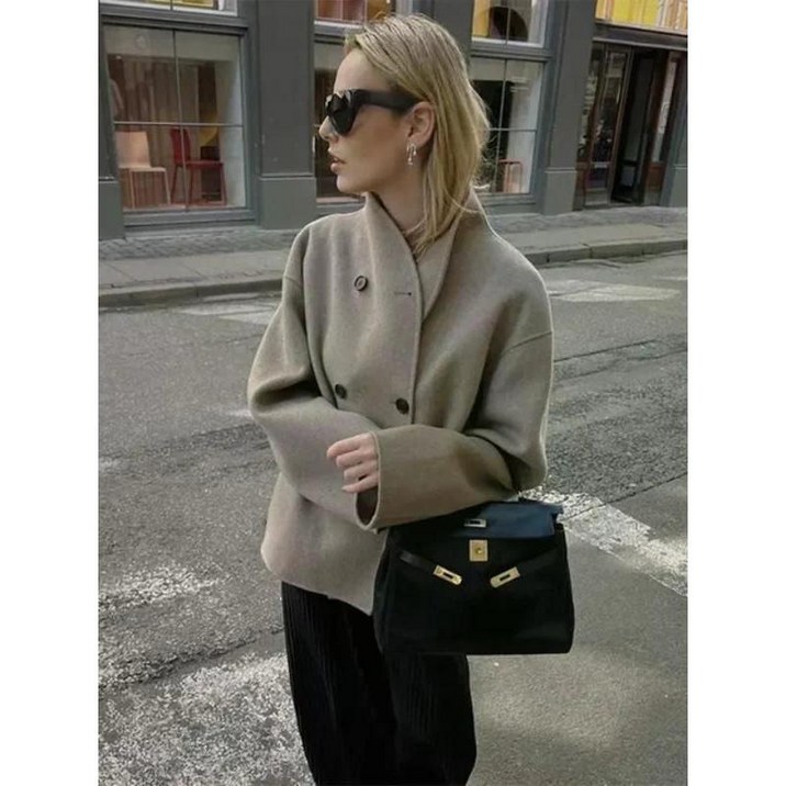 메이블루 틸버스웨이드자켓 바버퀼팅 세련된st 코트