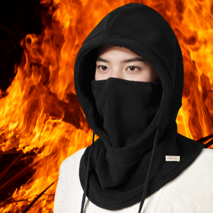 비바핏 기모 후드 넥워머 방한 바라클라바