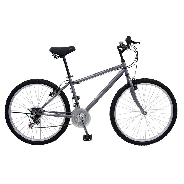 삼천리자전거 빅마운틴 21단 26인치 생활용 MTB 자전거 155cm, 다크실버, 1개, 170cm
