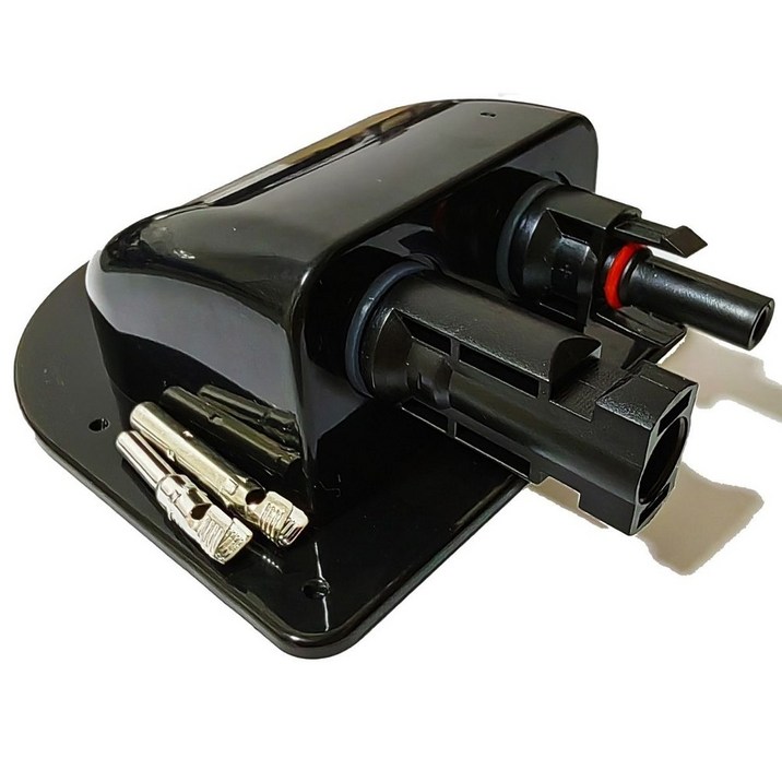 RV 지붕 상단 와이어 지지 홀더 패널 보트 브래킷 태양 캠핑카 박스 용 고정 장착 키트 ABS 전지 캐러밴 요트