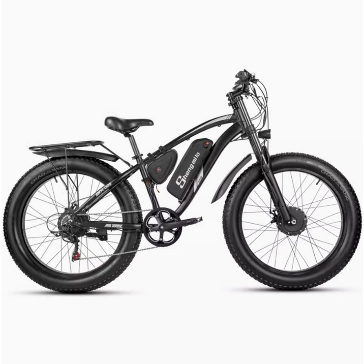 MTB 전기자전거 듀얼모터 2000W 26인치 산악 출퇴근 자토바이 48V 삼성 배터리 MTB 전기자전거 듀얼모터 2000W 26인치 산악 출퇴근 자토바이 48V 삼성 배터리