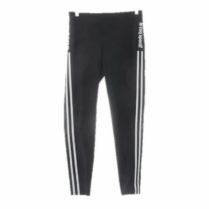 3591 르꼬끄스포츠 블랙 이선로고쿨링레깅스 L