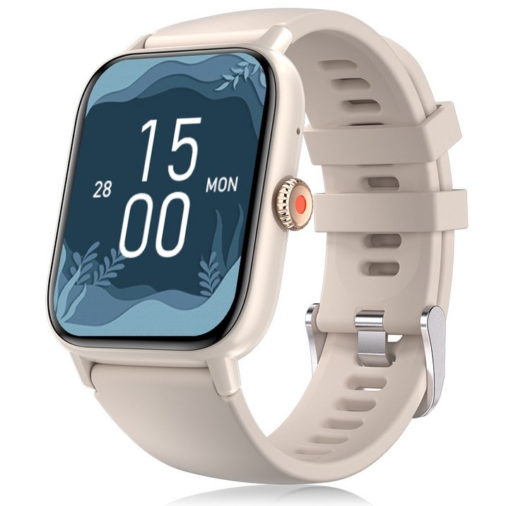 [특가 19900원]WAPIK 블루투스 통화 스마트워치 Z8 한글판 GPS, 화이트, 4.8cm, GPS + 블루투스