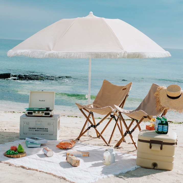 세모천막 3단 포켓 미니 파라솔