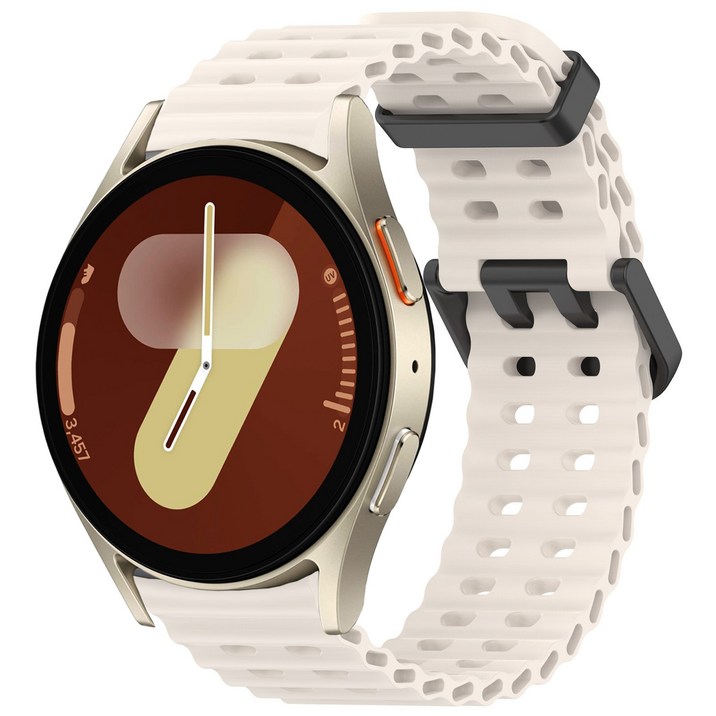 갤럭시워치 7 6 5 4 클래식 스트랩 방수성 스포츠 마린 밴드 40mm 44mm 45mm 43mm 47mm 42mm 46mm