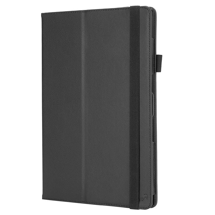 wisers Lenovo Tab P12 専用 태블릿 케이스 블랙 12.7인치 지원 터치펜보호필름 포함스탠드 타입 태블릿 커버 2023 신형