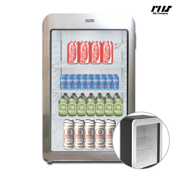 씽씽코리아 XLS-106 쇼케이스냉장고 음료수냉장고 미니쇼케이스냉장고 술장고