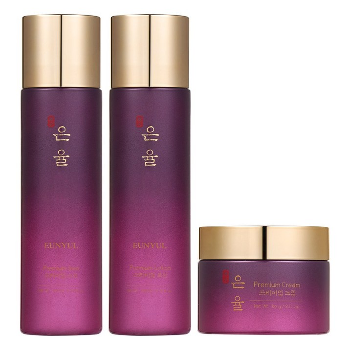 은율 프리미엄 3종세트(스킨200ml,로션200ml,크림60g), 1개