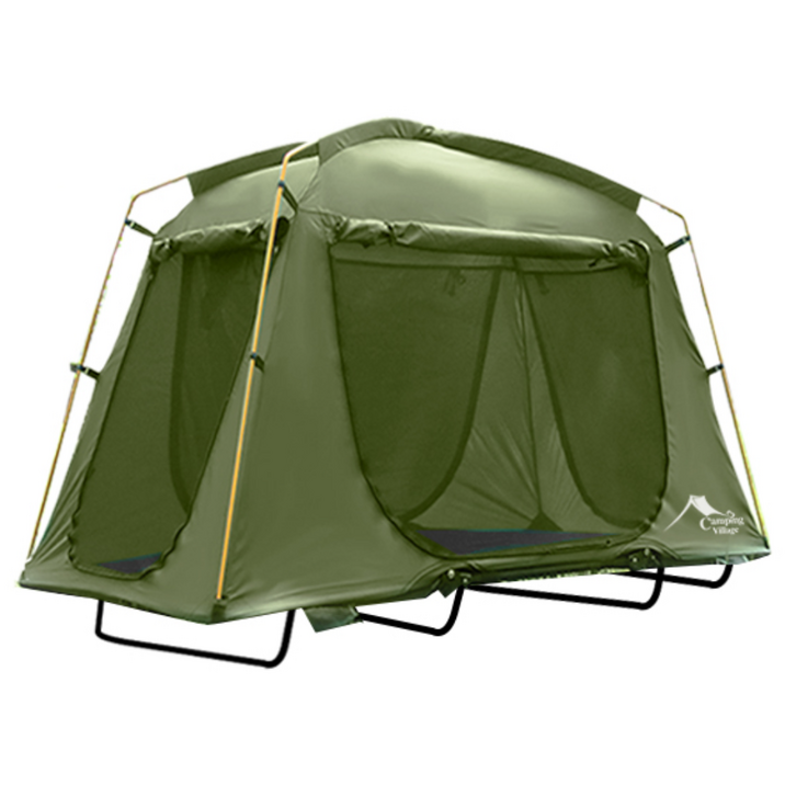 2025코트텐트1인용 리뉴얼 야전침대텐트 원터치텐트 캠핑 낚시 쏠캠 솔로캠핑 플라이