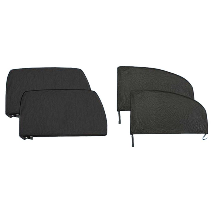 차량용 모기장 방충망 겸 햇빛가리개 1 세트 4개