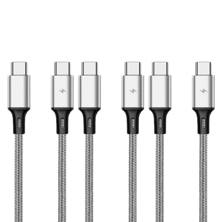 헬로젬 C to C PD 고속 충전 케이블 60W 60cm  1.2m  2m 3종 세트