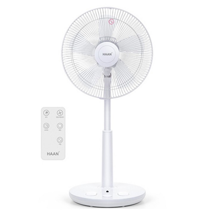 한경희이지라이프 초미세풍 발터치 리모컨 선풍기 HAANHDC230