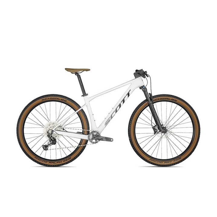 SCOTT SCALE 930 「화이트12단」 XC 레이싱용 경량 MTB 카본프레임 앞서스펜션 산악자전거