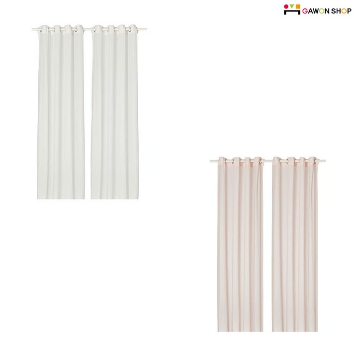 이케아 MATILDA 속커튼 한 쌍