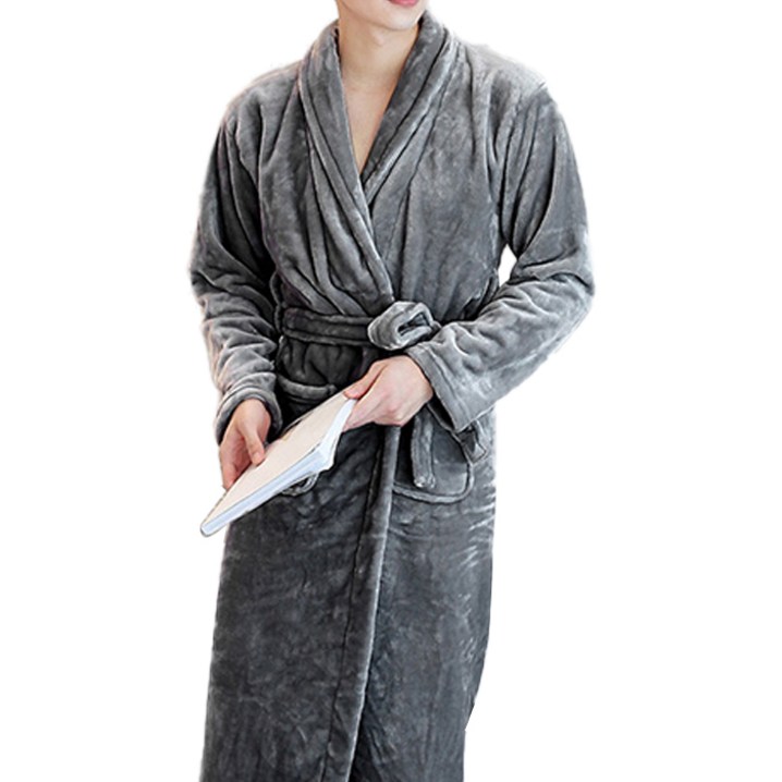 극세사 샤워 가운