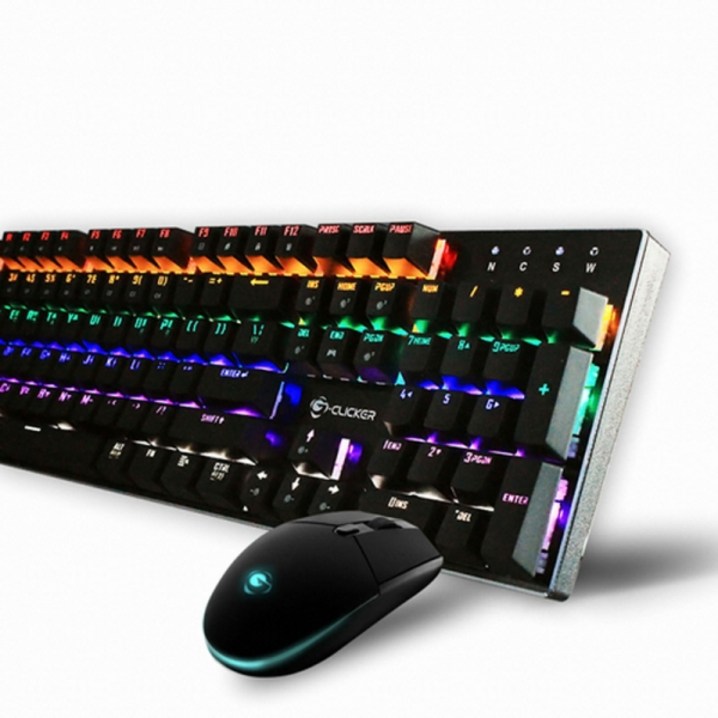 엠지컴지클릭커 GMK510X Special 키보드 마우스 세트 갈축, 옵션없음