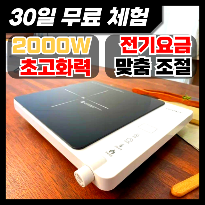 2024 초고화력 고강도 세라믹 1구인덕션 초절전, 일반형, LSIDT2908