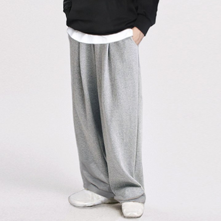 퍼핀 S2XL 원턱팬츠 와이드 트레이닝팬츠