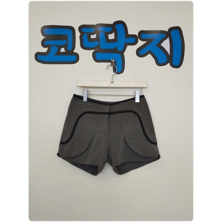 여02709 JS뉴욕정품 춘하 스판반바지 중고구제 코딱지구제