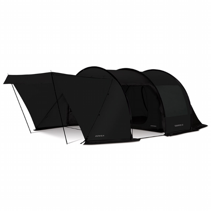 코베아 투어링2 오토 2룸 차박 돔쉘터 카 도킹 투어링 텐트, 단일색상, 4인용
