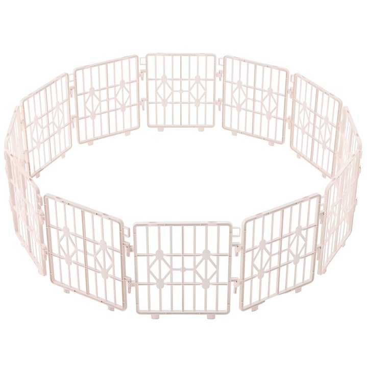 탐사 반려동물 분리형 울타리 펜스 12pcs