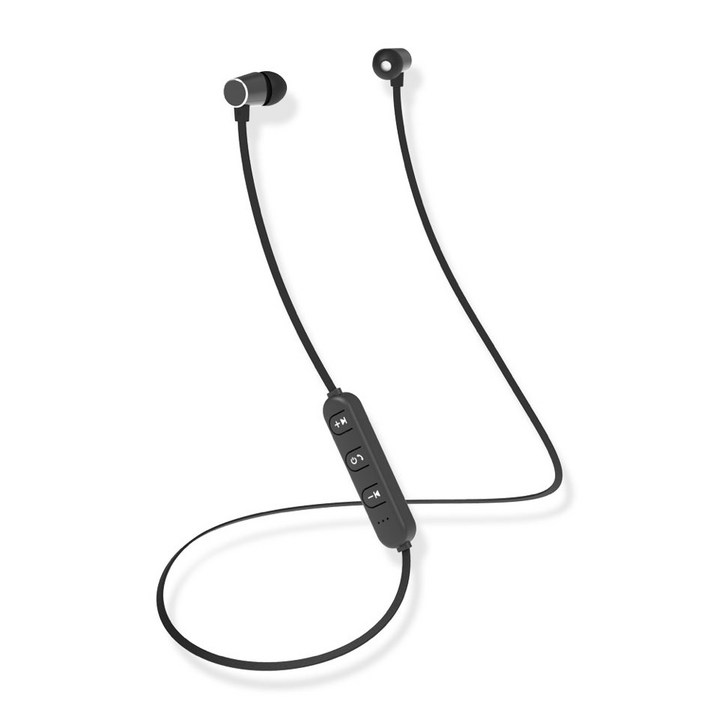 아이리버 SOLID METAL 블루투스 이어폰, GBT30A, 블랙 아이리버 SOLID METAL 블루투스 이어폰, GBT30A, 블랙