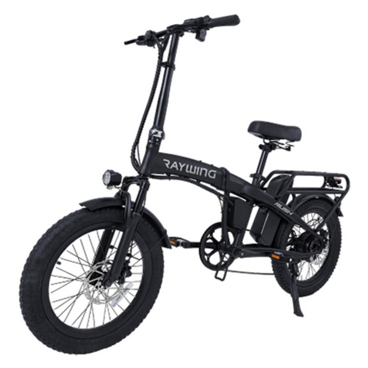 레이윙 러시 접이식 삼성셀 배터리 25Ah 전기자전거 고객직접설치, 팬텀 블랙, 알루미늄