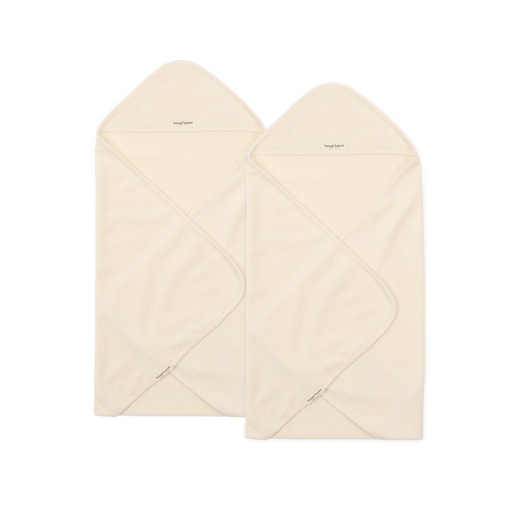 도담도담오가닉 유아용 후드 목욕타올