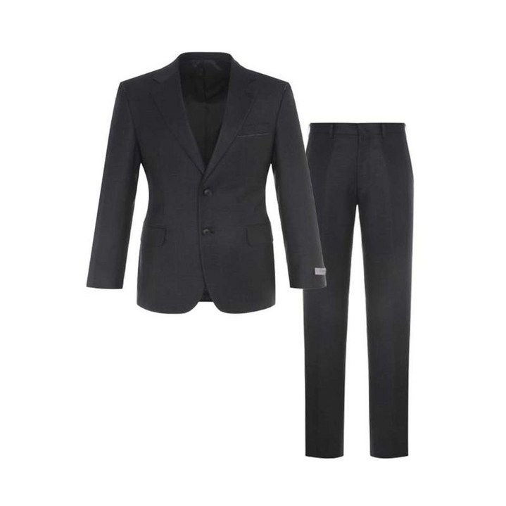 BY파크랜드 네이비 실크 혼방 스트레치 정장 세트-AA2SN303 AA2PS303