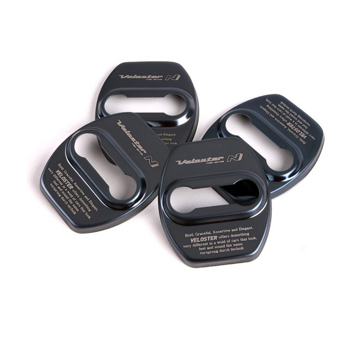 스플리터 크롬 도어 스트라이커 커버 4P