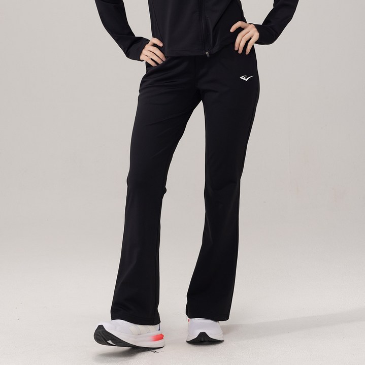 에버라스트 1+1 여성 트레이닝 바지 부츠컷 트랙팬츠