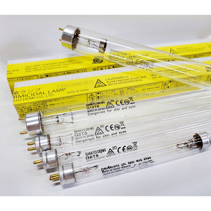 살균램프 GL20T10 칫솔살균 컵 건조기 UV램프 산쿄자외선 SANKYO DENKI 일제